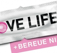 Anti-Aids-Kampagne Love Life + Bereue nichts