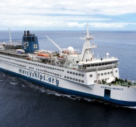 Die Africa Mercy ist heute das grsste private Krankenhausschiff das die Weltmeere durchkreuzt