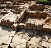 Byzantinischen Basilika in Gush Etzion