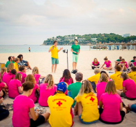 Strandgottesdienst in Mallorca