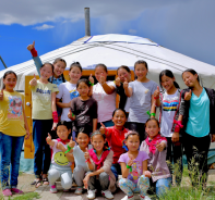 Feriencamp in der Mongolei