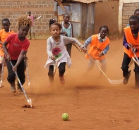 Floorball4all in Kenia