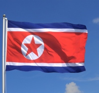 Nordkoreanische Flagge (Symbolbild)