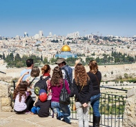 Touristen in Israel (Symbolbild)