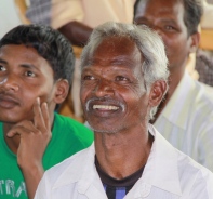 Indische Christen bei einem Gottesdienst