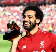 Mohamed Salah mit dem Golden Boot