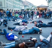 Aktion verfolgung.jetzt 2016 in Bern