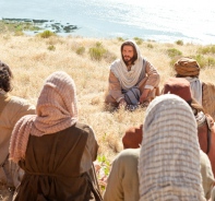 Bergpredigt von Jesus im Film Son of God