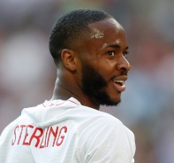 Raheem Sterling im Trikot der englischen Nationalmannschaft