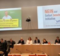 Medienkonferenz der Allianz der Zivilgesellschaft