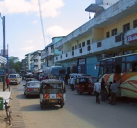 Strasse in Kenia