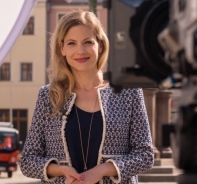 Aline Baumann, Moderatorin des TV-Magazins Fenster zum Sonntag