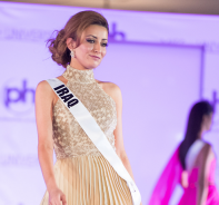 Die ehemalige Miss Irak Sarah Idan 