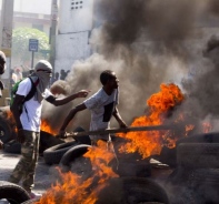 Protest in Haiti