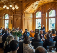 Bundesrat Cassis bei seiner Rede am Bettagstreffen.