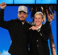 Chance The Rapper mit Elle DeGeneres