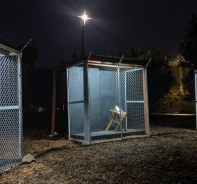 Josef, Maria und Jesus hinter Gittern in Los Angeles