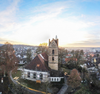 Kirchhgel nach dem Brand