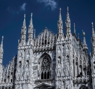 Duomo, Piazza del Duomo in Milan, Italien