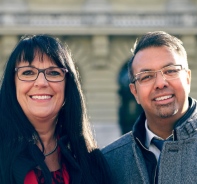 Marianne Streiff und Nik Gugger