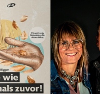 Susanna und Leo Bigger mit ihrem neuen Buch