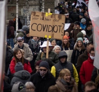 Corona-Demonstration in Liestal