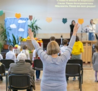 Gottesdienst in einer Gemeinde