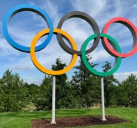 Die olympischen Ringe