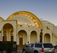 Die Christi-Geburt-Kathedrale in Kairo, die grsste orientalisch-orthodoxe Kirche der Welt