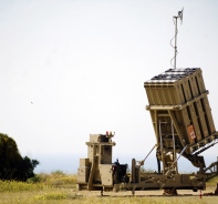 Die Iron-Dome-Batterie in Aschkelon