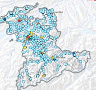 Die Religionslandkarte vom Kanton Bern