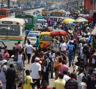 Strasse in Ghana