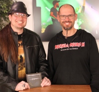 Andy La Morte von Rainforce und Samuel Hug von der Metal Church 