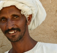 Sudanischer Araber vom Stamm der Manasir