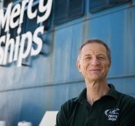 Ren Lehmann, Leiter von Mercy Ships Schweiz