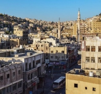 Moschee in Amman, Jordanien