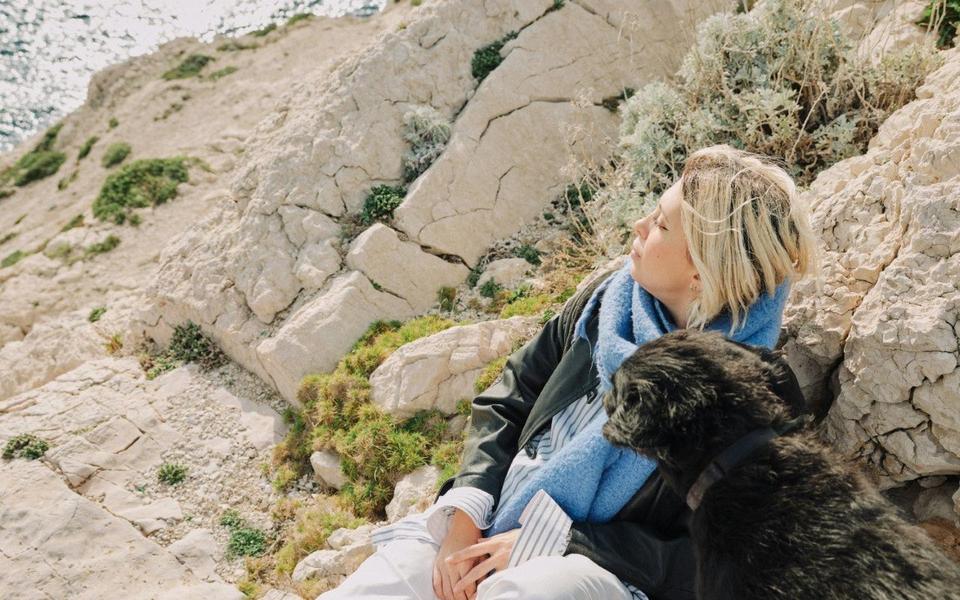 frau-mit-hund